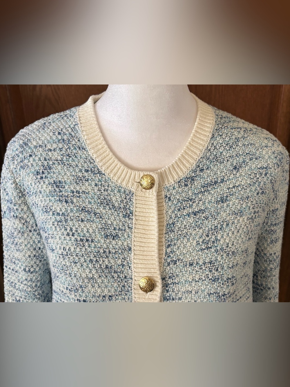 J. Crew Emile Popcorn Sweater Lady Jacket - Picture 2 of 9